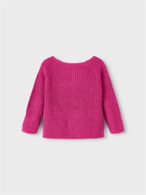 NAME IT Strik Cardigan Besine Pink Yarrow